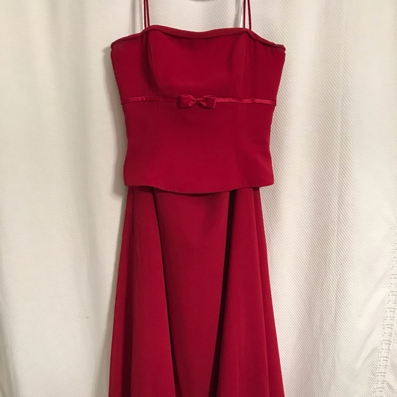 KNOCKOUT RED TOP/SKIRT SIZE 14! - Picture 2 of 7